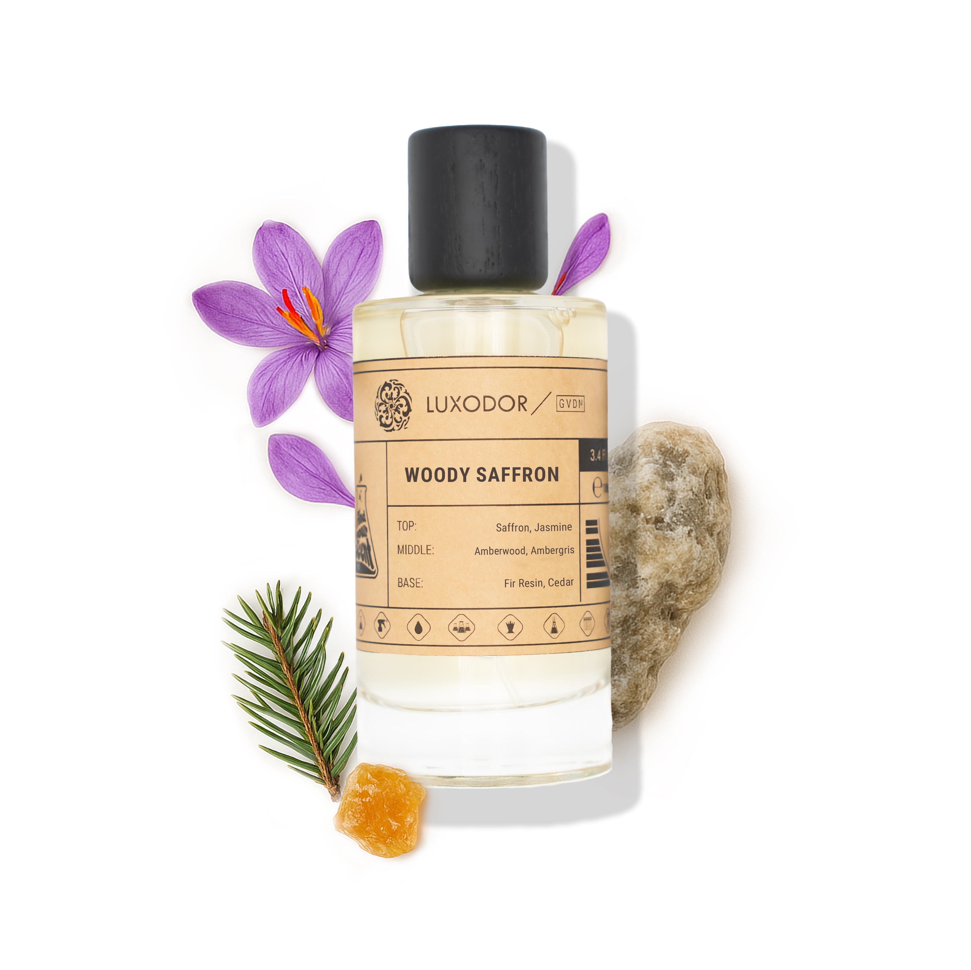 Luxodor Oil Impression of MFK's Baccarat Rouge Perfume with Free 10ml Roll On Oil